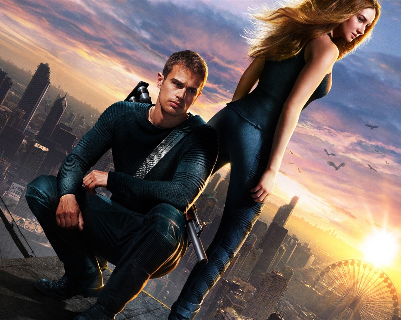 Divergentes fonds d'écran film HD #10 - 1280x1024