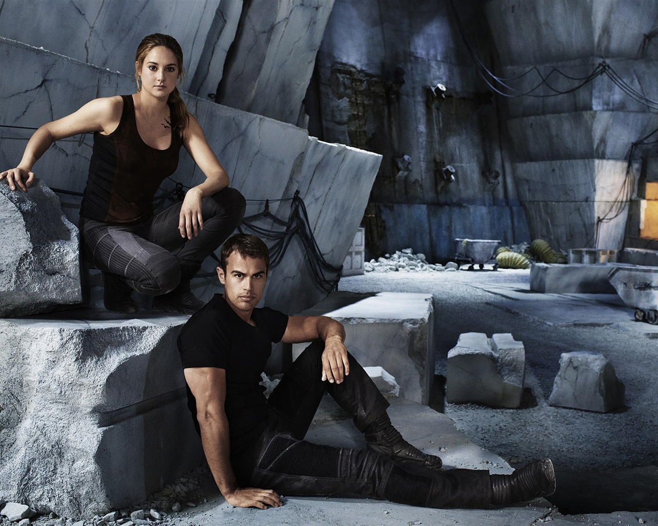 Divergentes fonds d'écran film HD #13 - 1280x1024