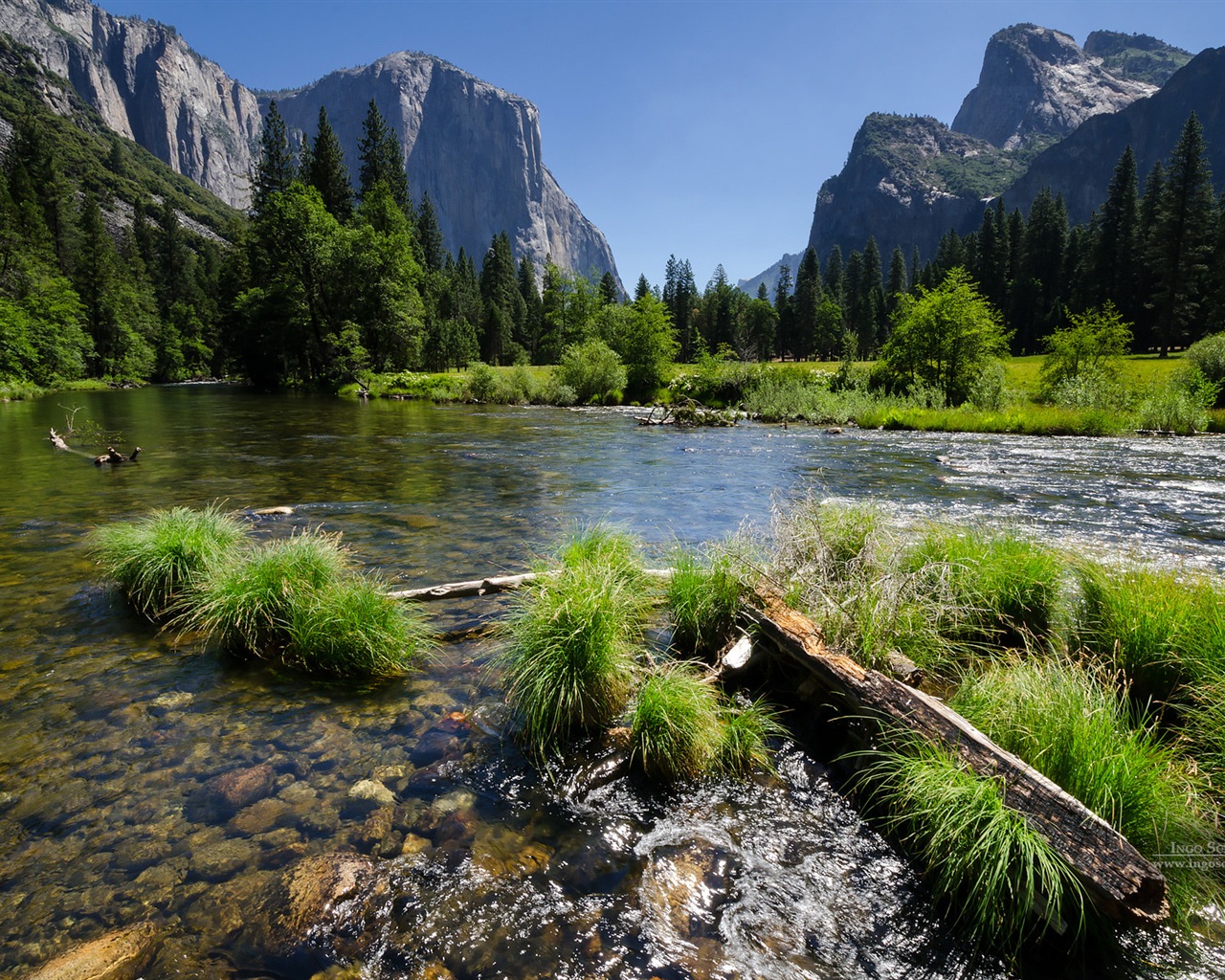 Windows 8 téma, Národní park Yosemite HD tapety na plochu #2 - 1280x1024