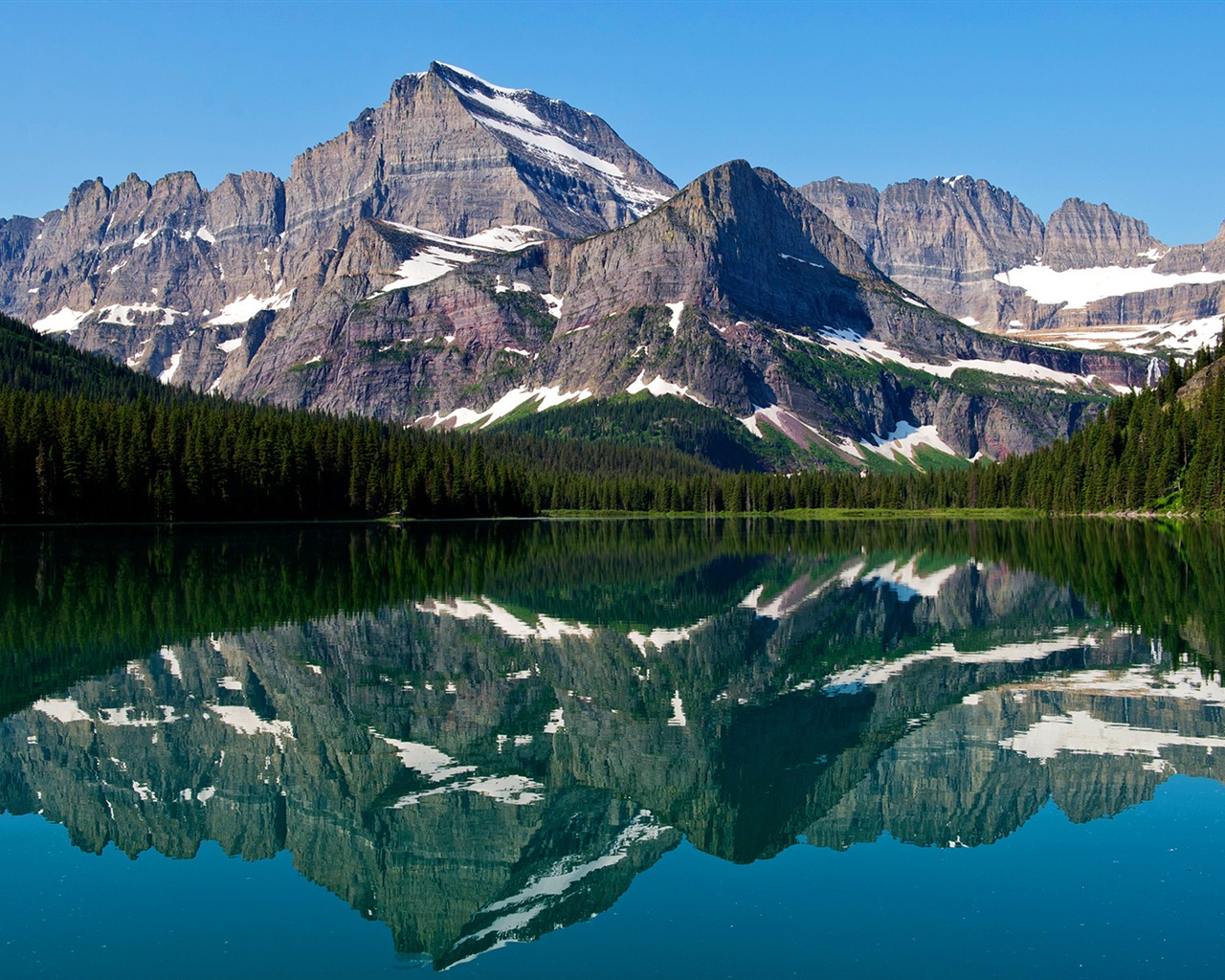 Lac calme avec la réflexion de l'eau, de Windows 8 fonds d'écran HD #8 - 1280x1024