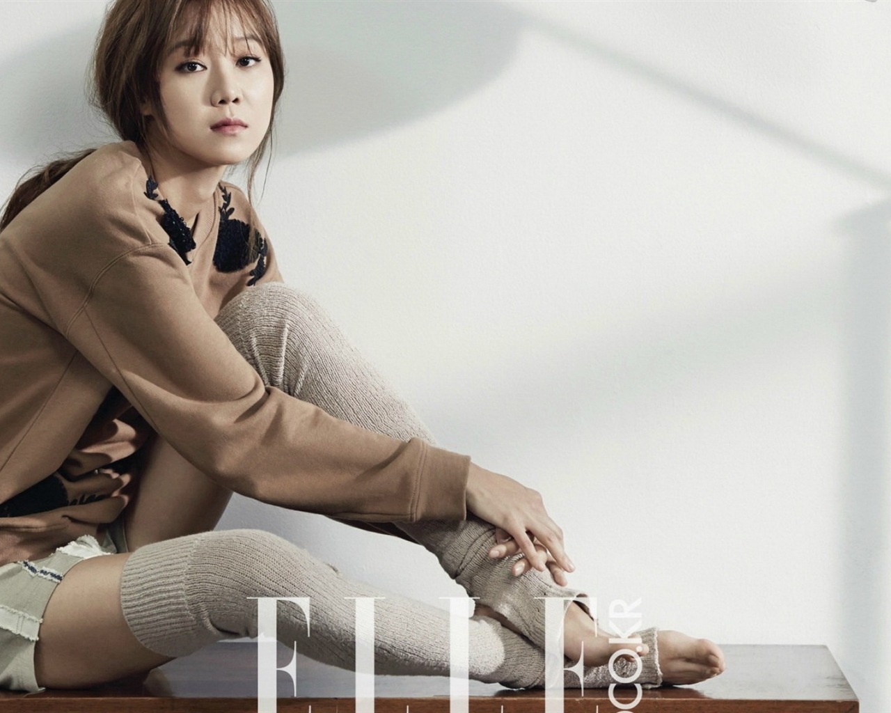 South Korea beautiful girl Kong Hyo Jin HD wallpaper #12 - 1280x1024