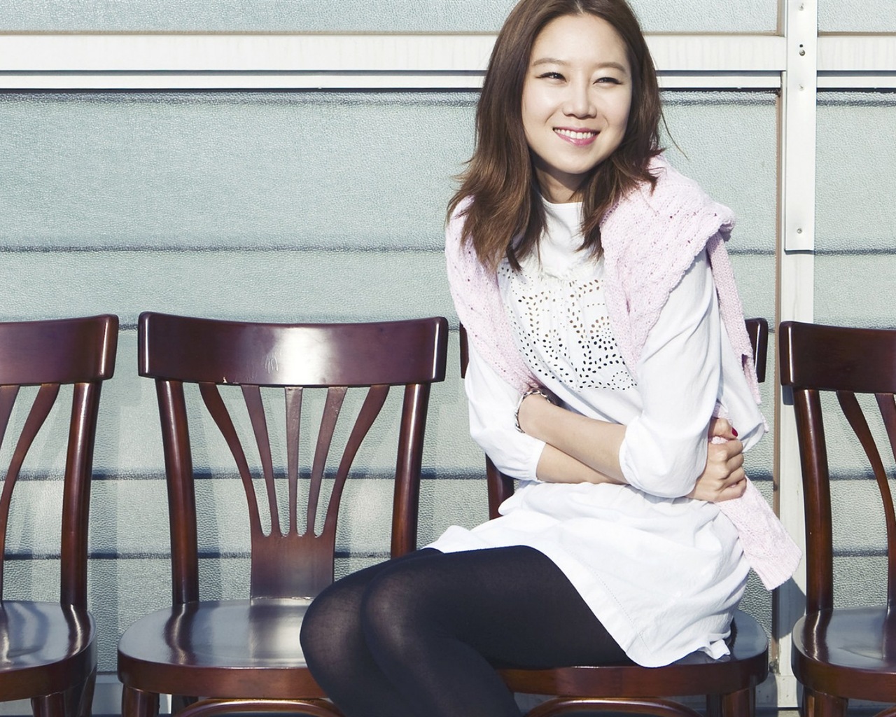 South Korea beautiful girl Kong Hyo Jin HD wallpaper #14 - 1280x1024