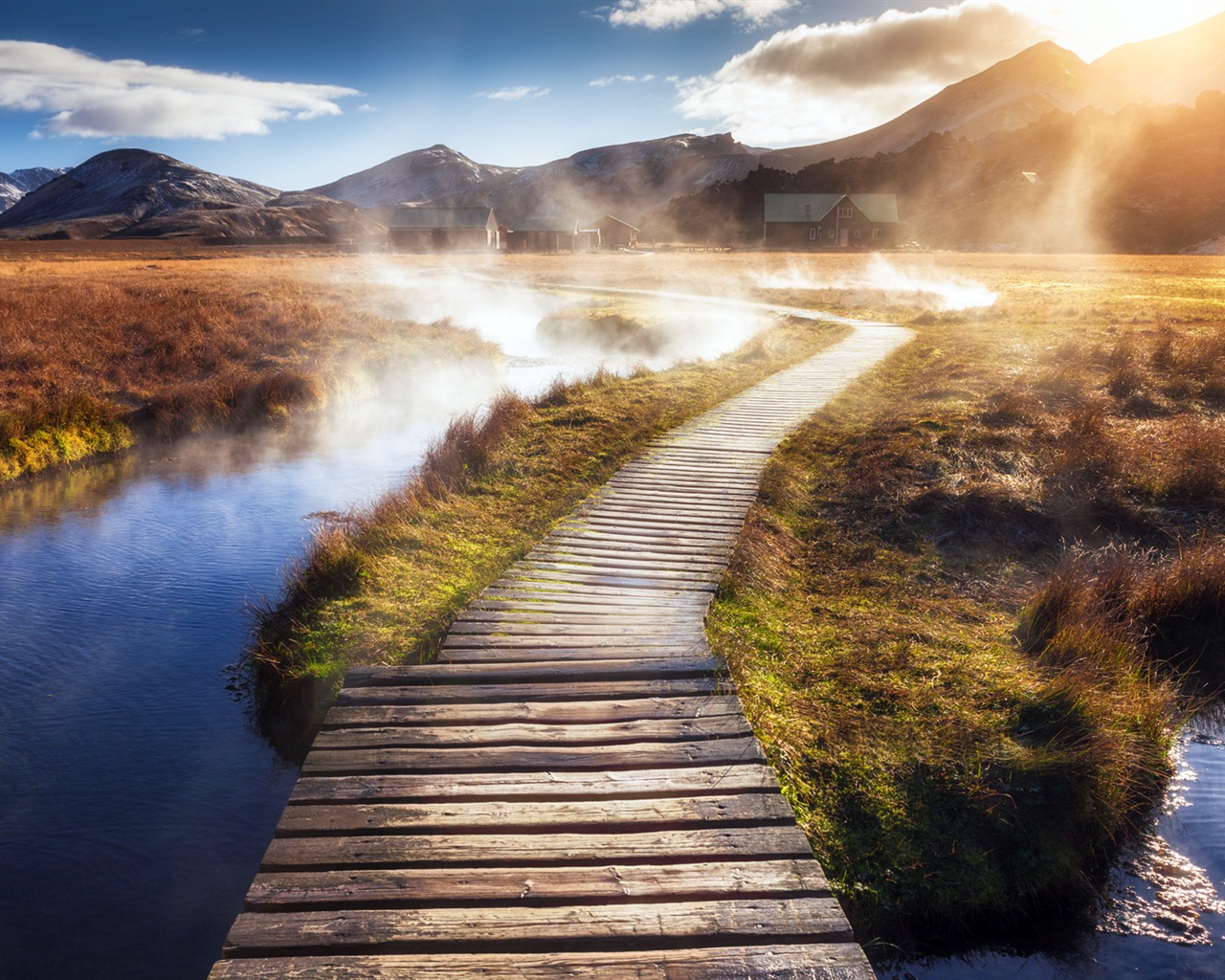 Windows 8 theme wallpaper, footpath HD wallpapers #1 - 1280x1024