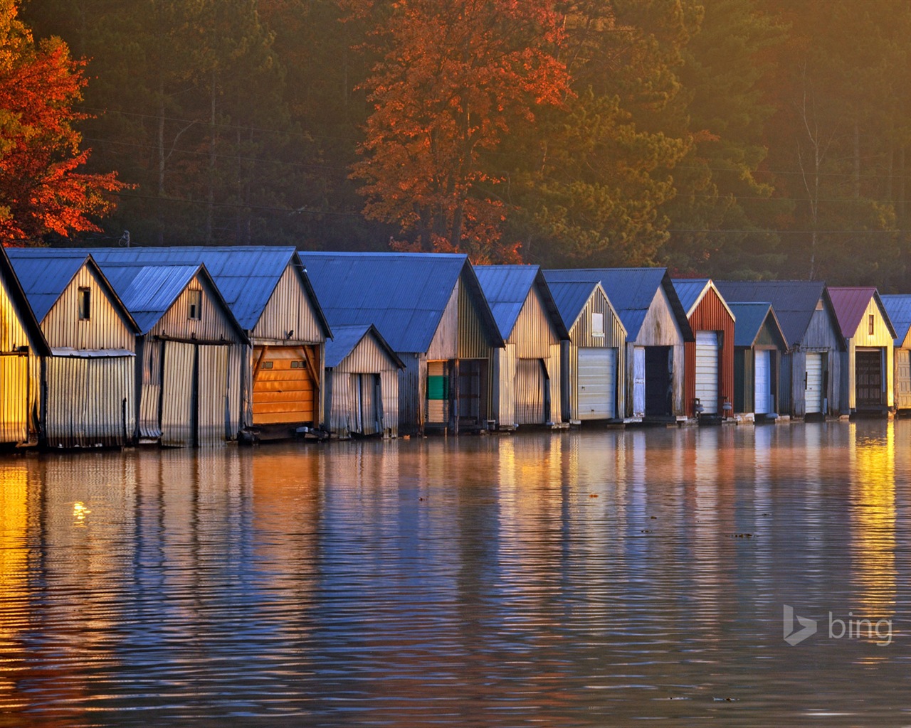 Října 2014 Bing scenérie HD Tapety na plochu #11 - 1280x1024