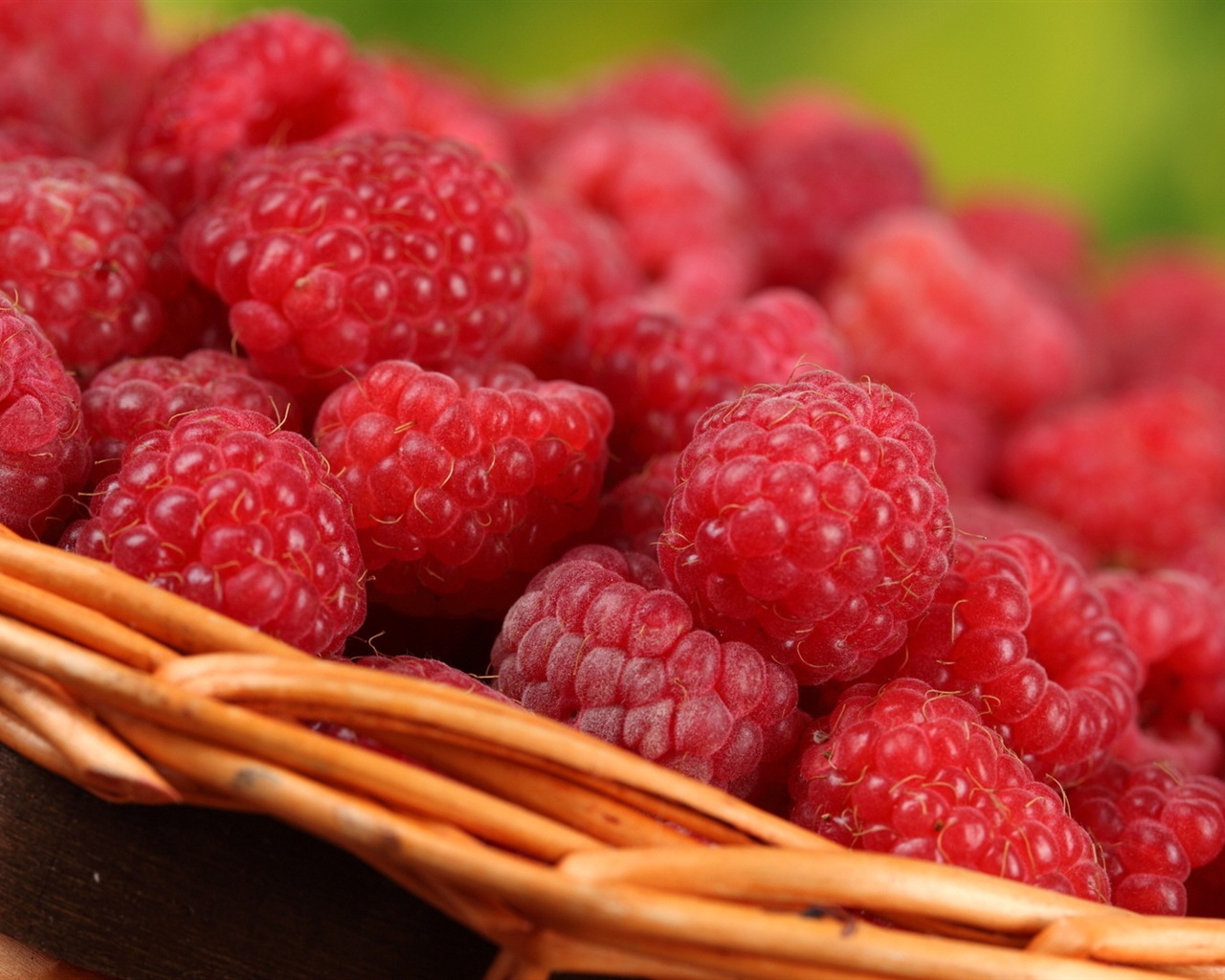 Fondos de pantalla de alta definición de frambuesa roja dulces #5 - 1280x1024