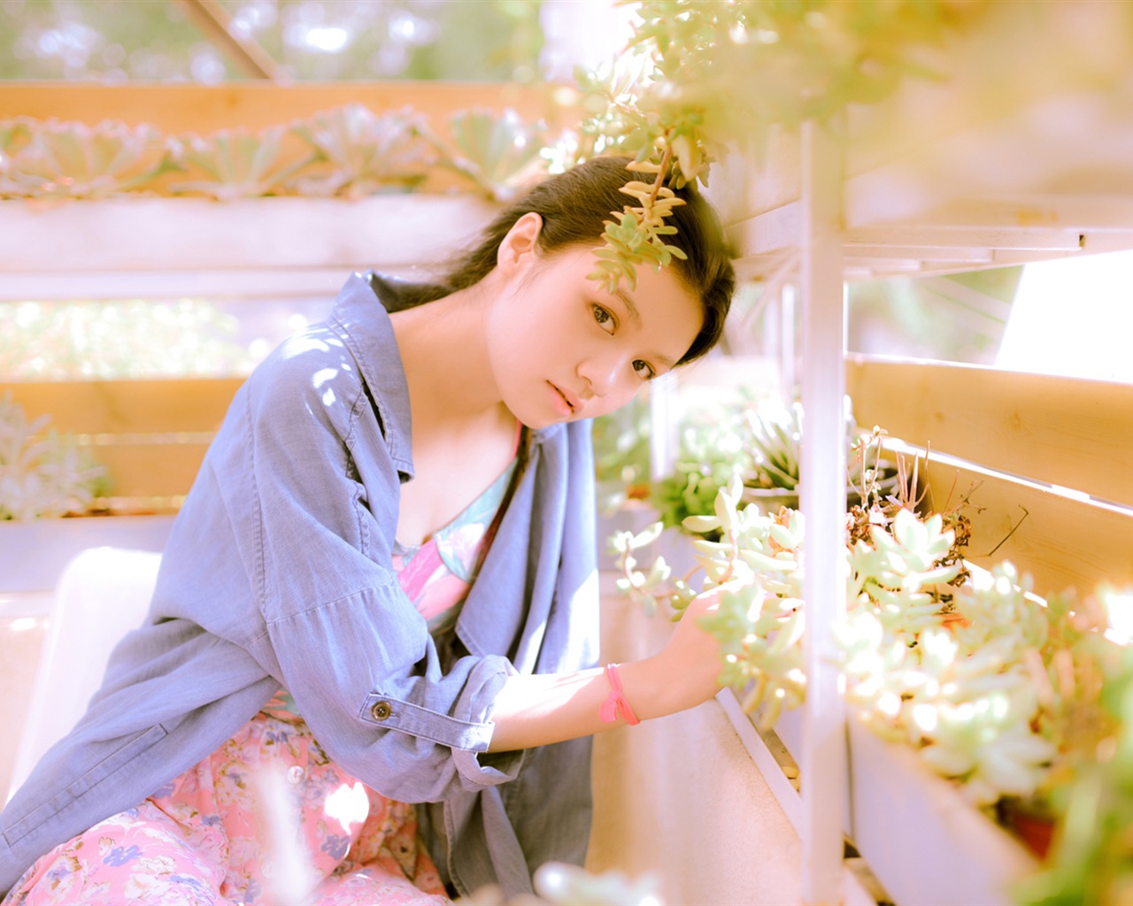 Japanische Teen Mädchen HD Wallpaper #1 - 1280x1024