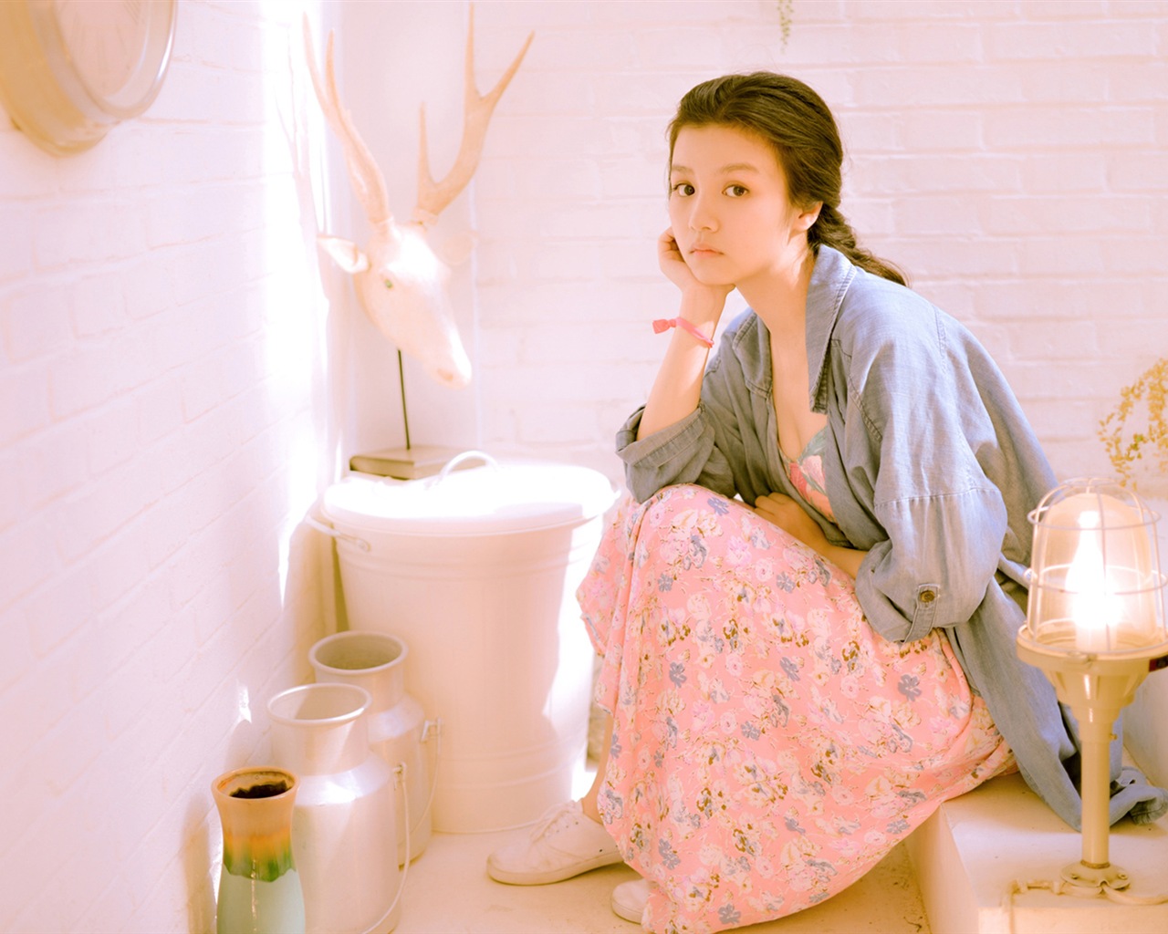 Japanische Teen Mädchen HD Wallpaper #4 - 1280x1024