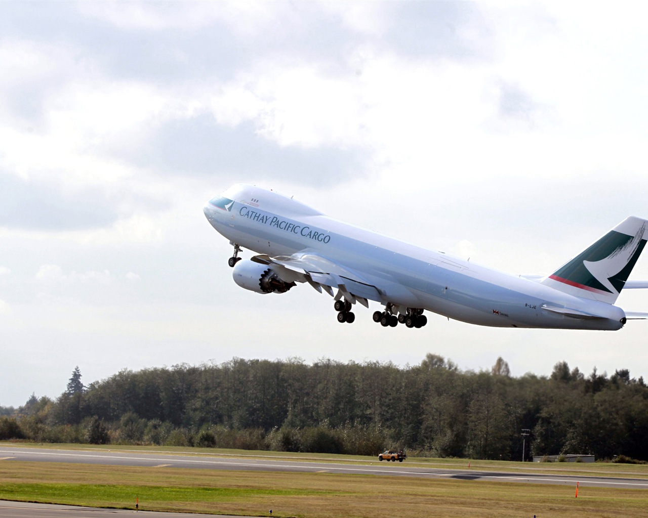 波音747客機 高清壁紙 #3 - 1280x1024