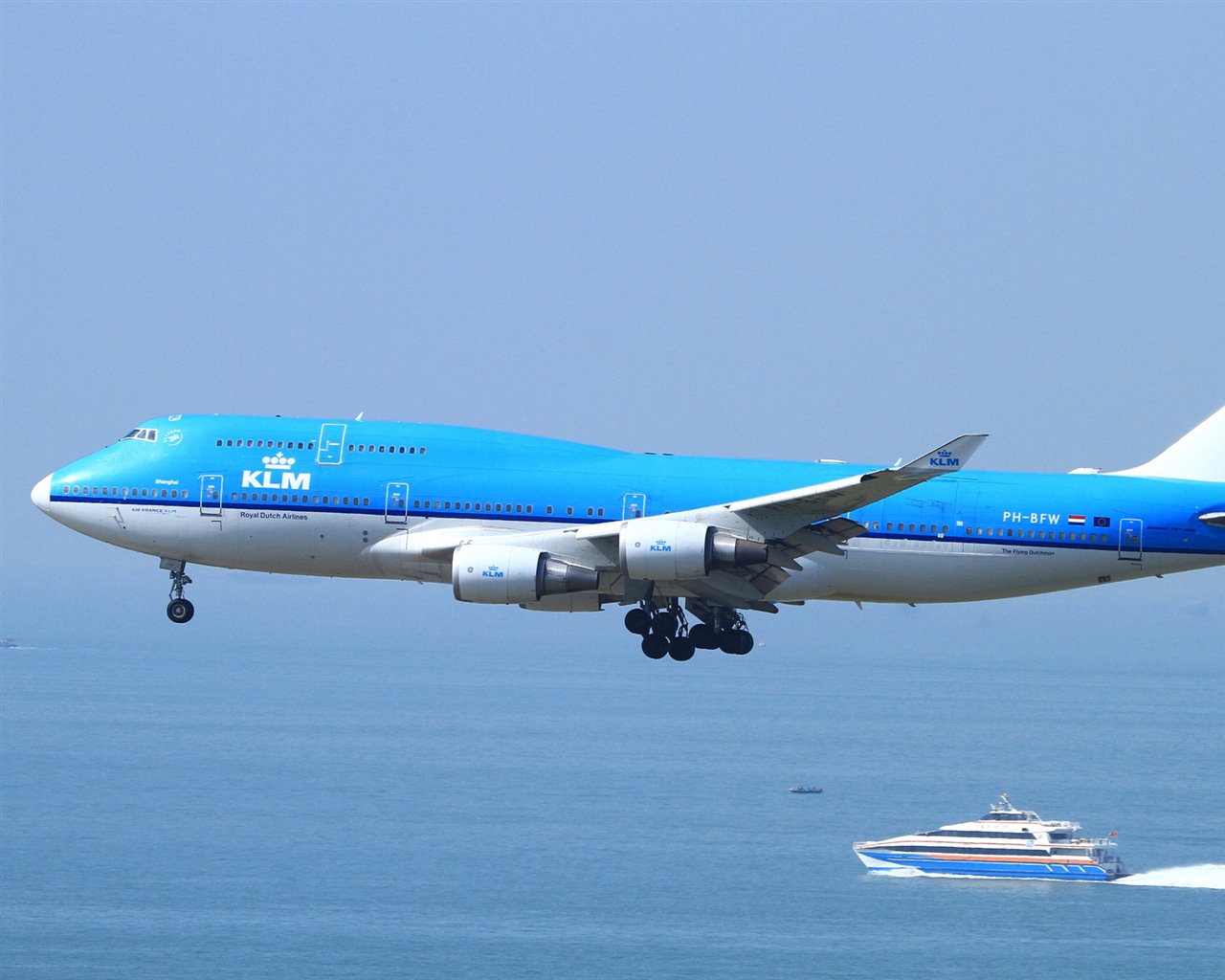 Boeing 747 airliner HD wallpapers #4 - 1280x1024