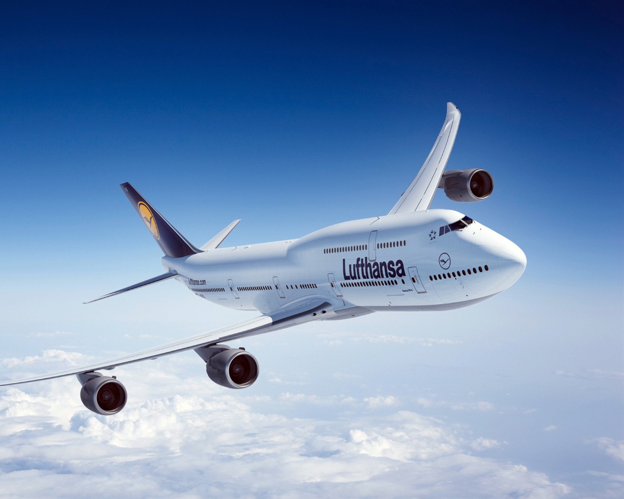 Boeing 747 dopravní letadlo HD tapety na plochu #7 - 1280x1024