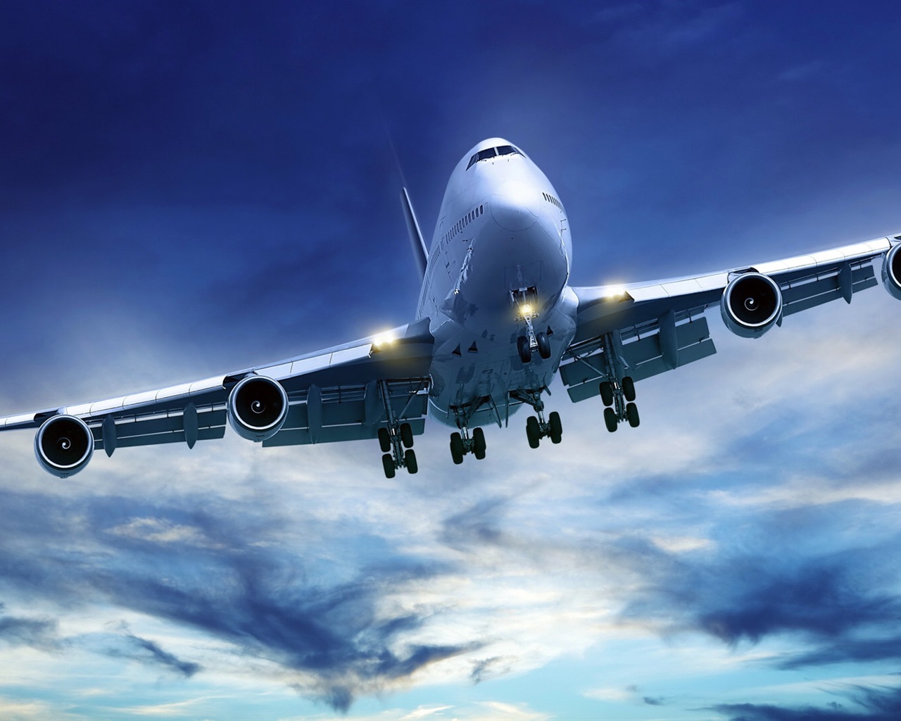 Boeing 747 airliner HD wallpapers #14 - 1280x1024