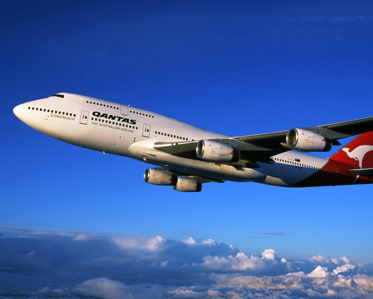 Boeing fondos de pantalla de alta definición 747 airlines #15 - 1280x1024