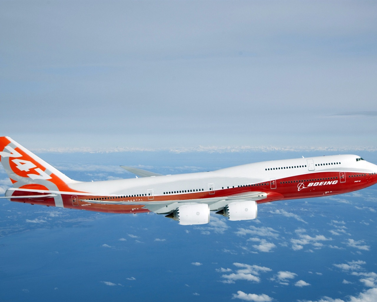 Boeing fondos de pantalla de alta definición 747 airlines #16 - 1280x1024