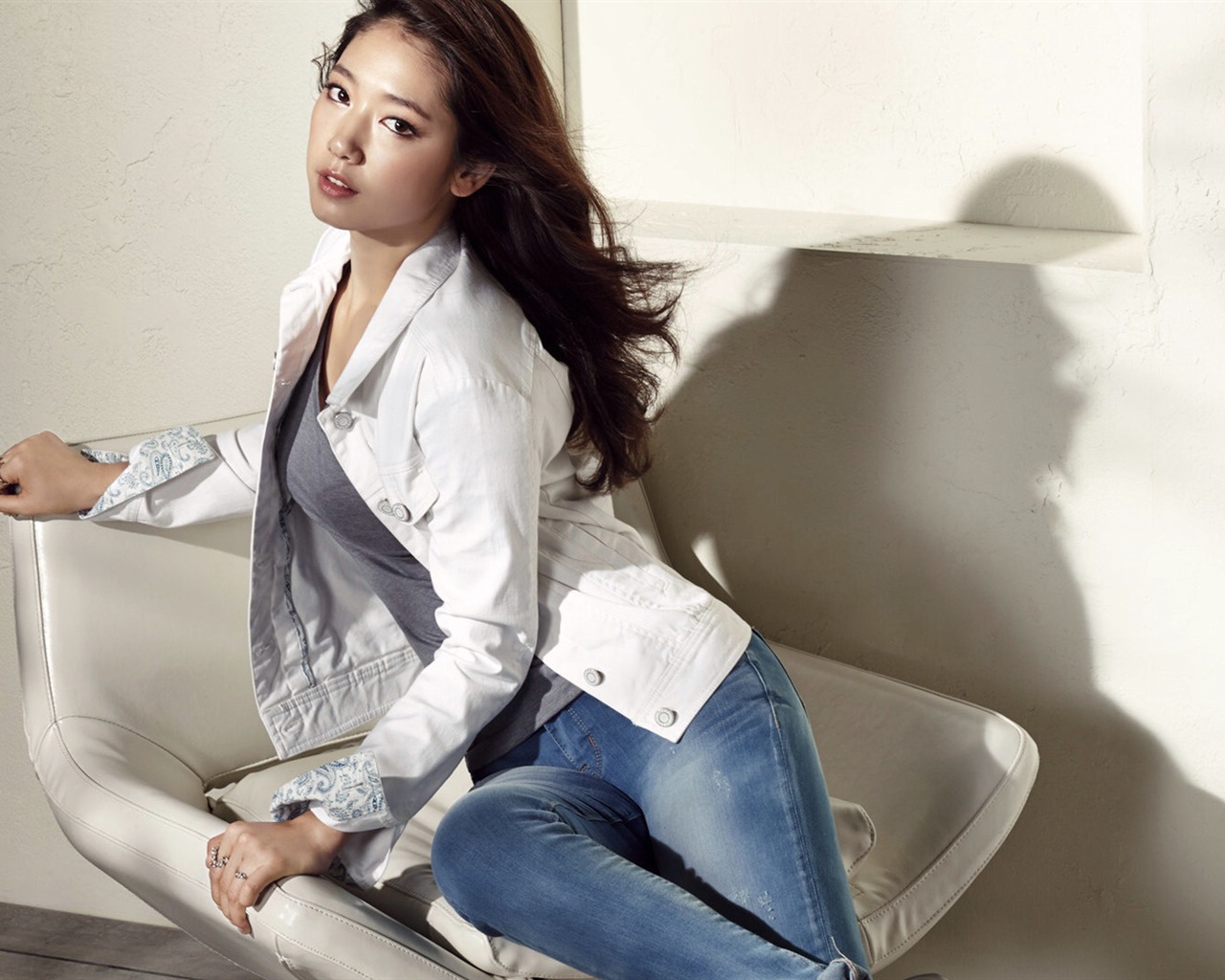Jihokorejská herečka Park Shin Hye HD Tapety na plochu #4 - 1280x1024
