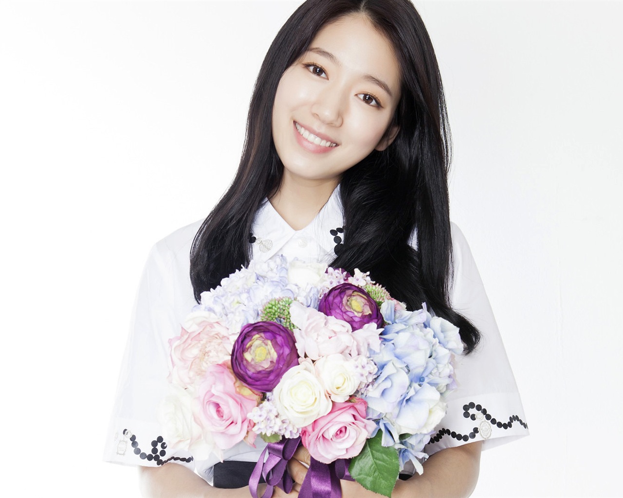 Jihokorejská herečka Park Shin Hye HD Tapety na plochu #12 - 1280x1024