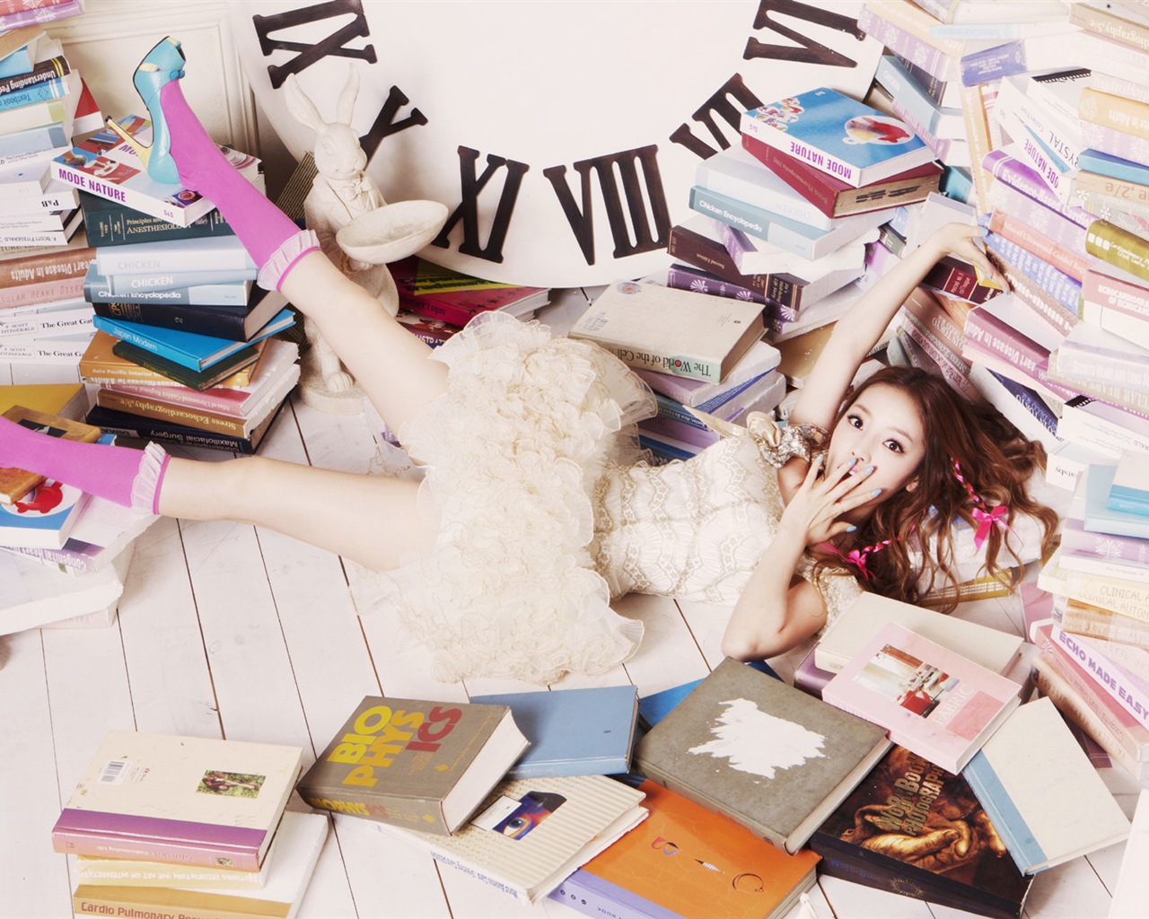 Korean girl music group, KARA HD wallpapers #8 - 1280x1024