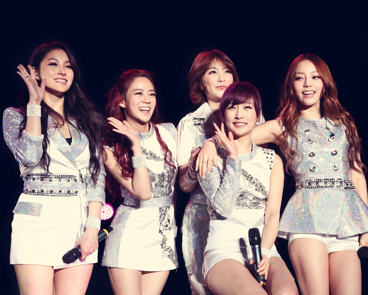 Grupo musical de chicas coreanas, fondos de pantalla de alta definición de KARA #10 - 1280x1024
