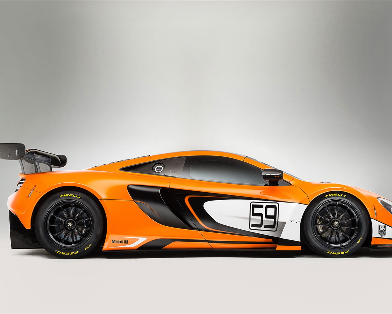 2015邁凱倫650S GT3 超級跑車高清壁紙 #11 - 1280x1024