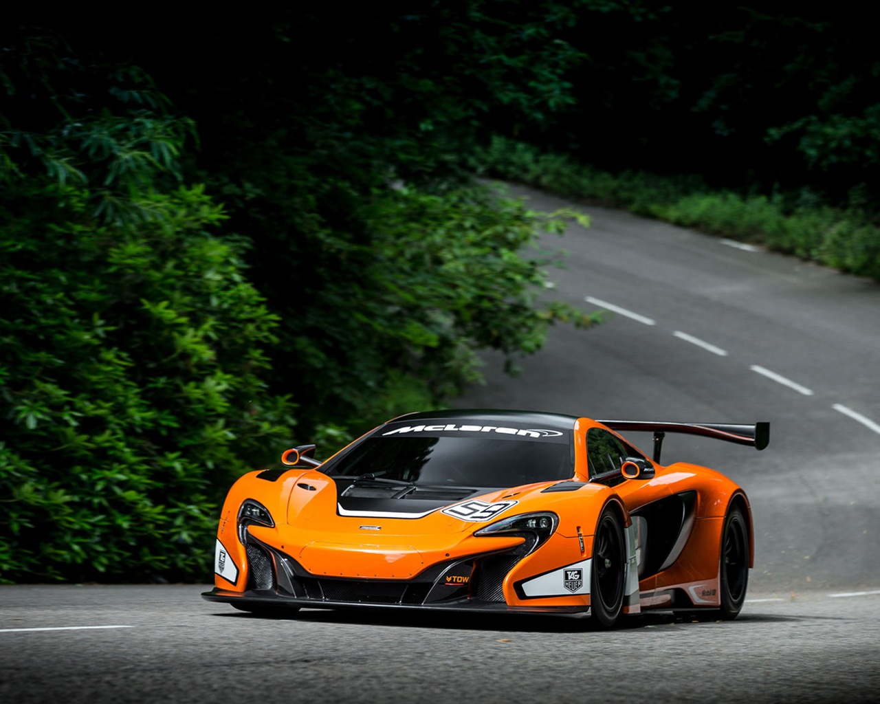 2015 McLaren 650S GT3 superauto HD tapety na plochu #13 - 1280x1024