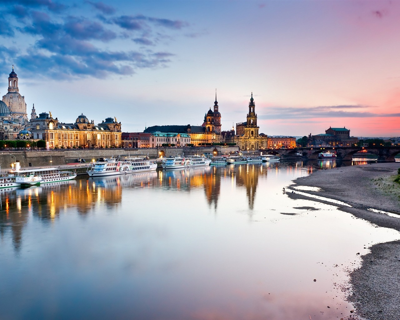 Deutschland Dresden Stadt Landschaft HD Wallpaper #12 - 1280x1024