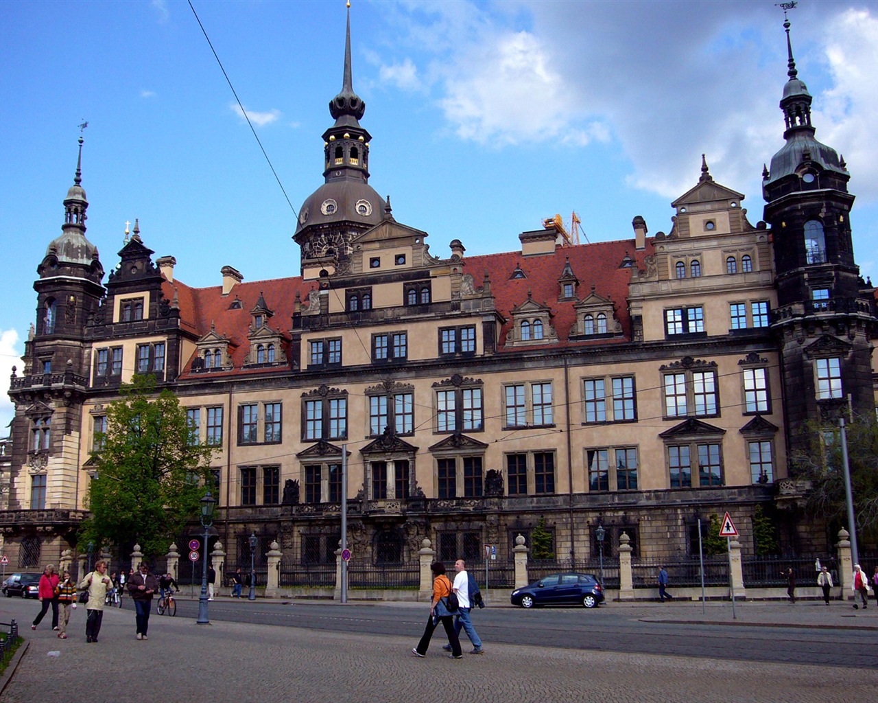 Allemagne Dresde paysage urbain fonds d'écran HD #18 - 1280x1024