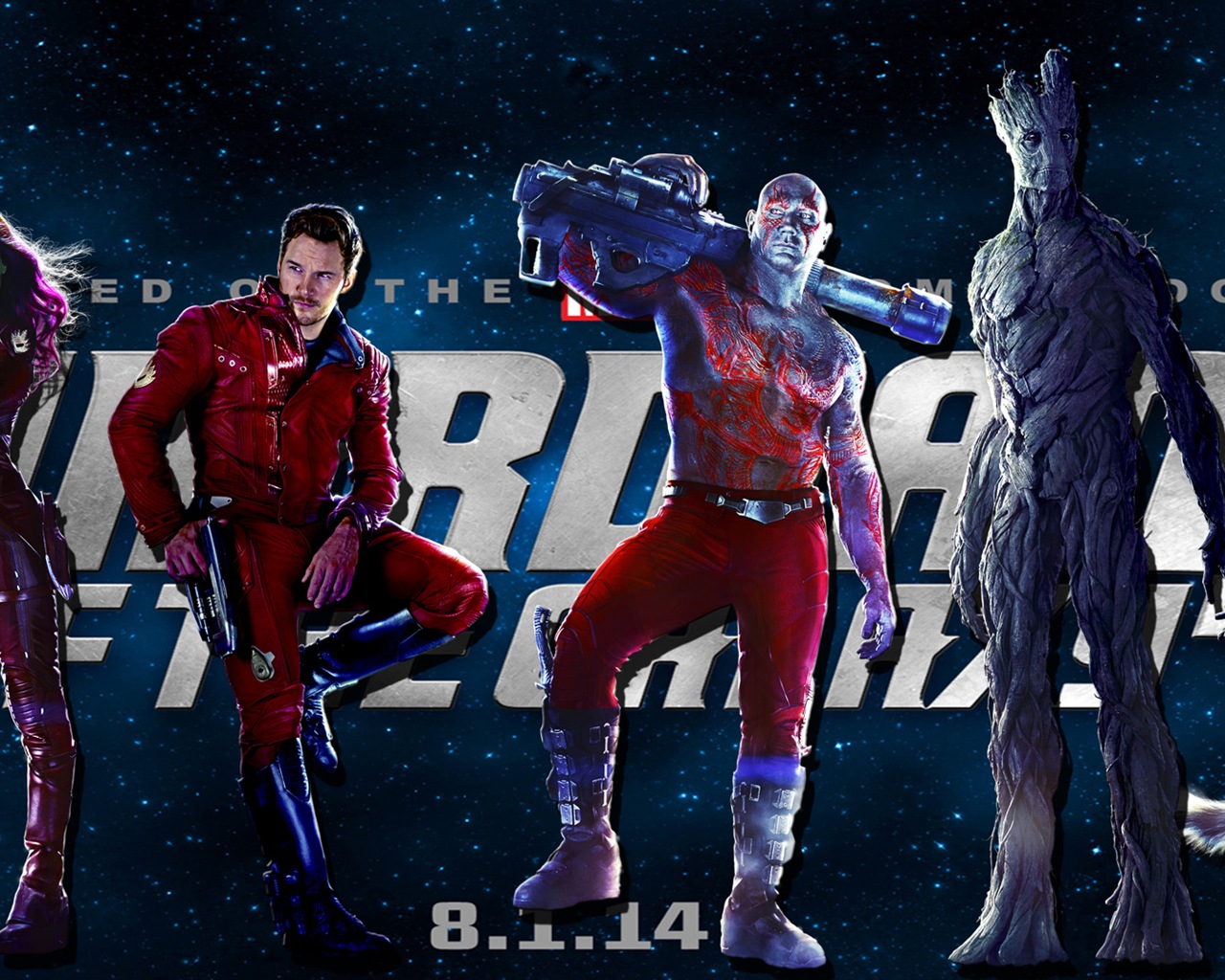 Guardians of the Galaxy 2014 HD movie wallpapers #3 - 1280x1024