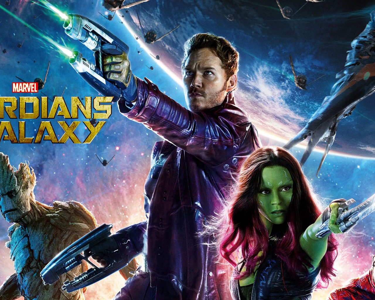 Guardianes de la Galaxia 2014 fondos de pantalla de películas de alta definición #15 - 1280x1024
