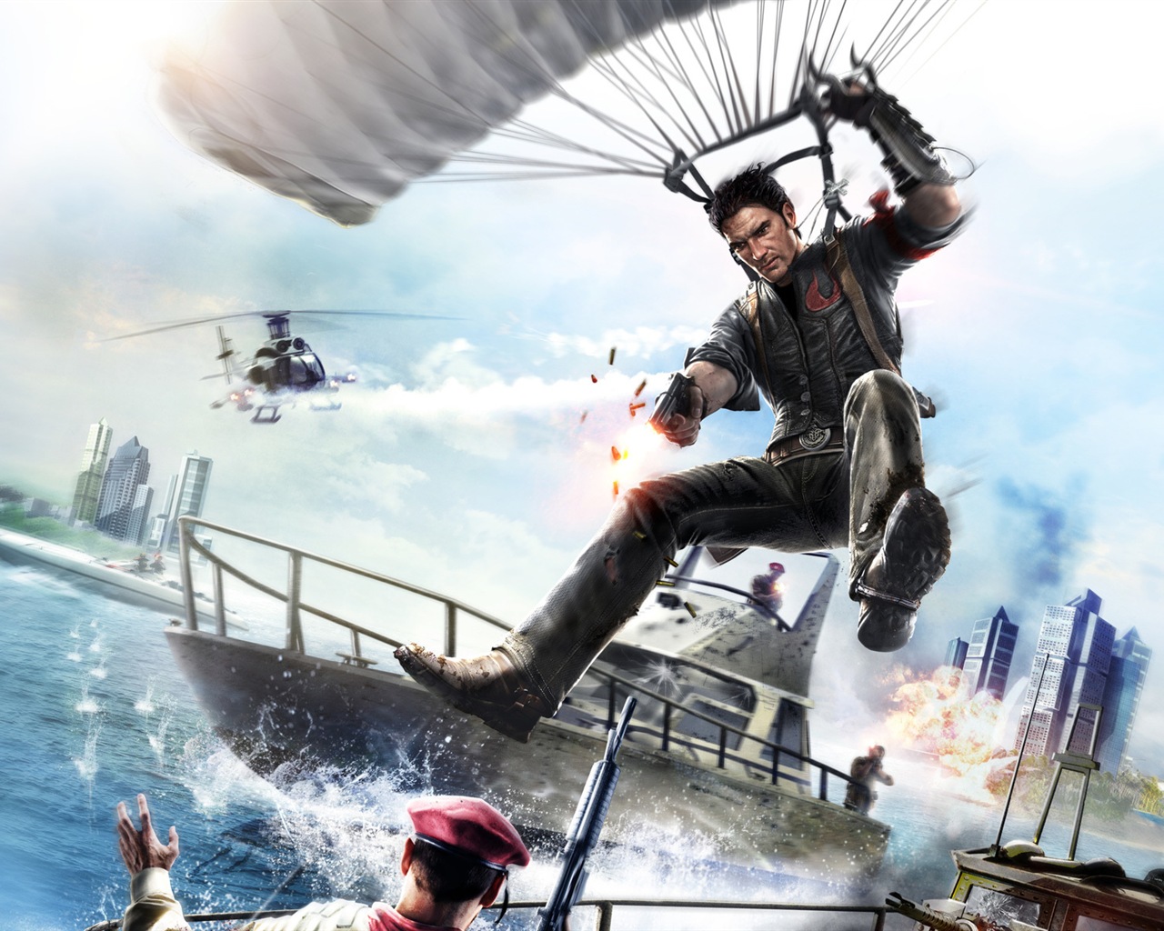 Just Cause 3 正当防卫3 高清游戏壁纸7 - 1280x1024