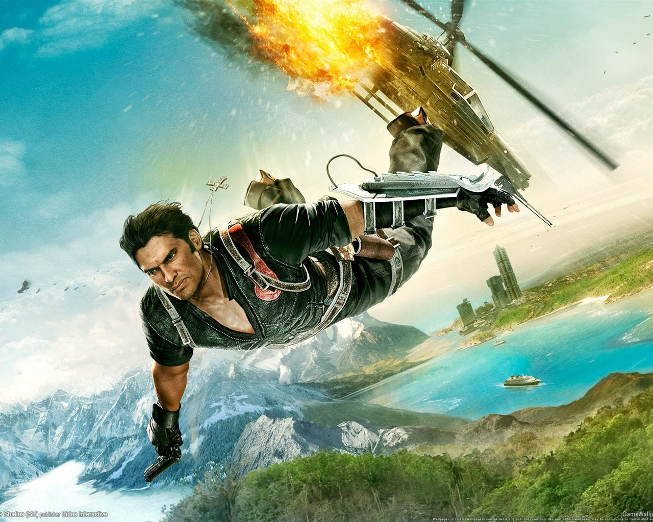 Just Cause 3 正当防卫3 高清游戏壁纸8 - 1280x1024