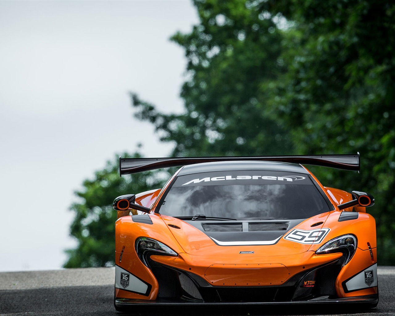 2015 McLaren 650S GT3 superauto HD tapety na plochu #2 - 1280x1024