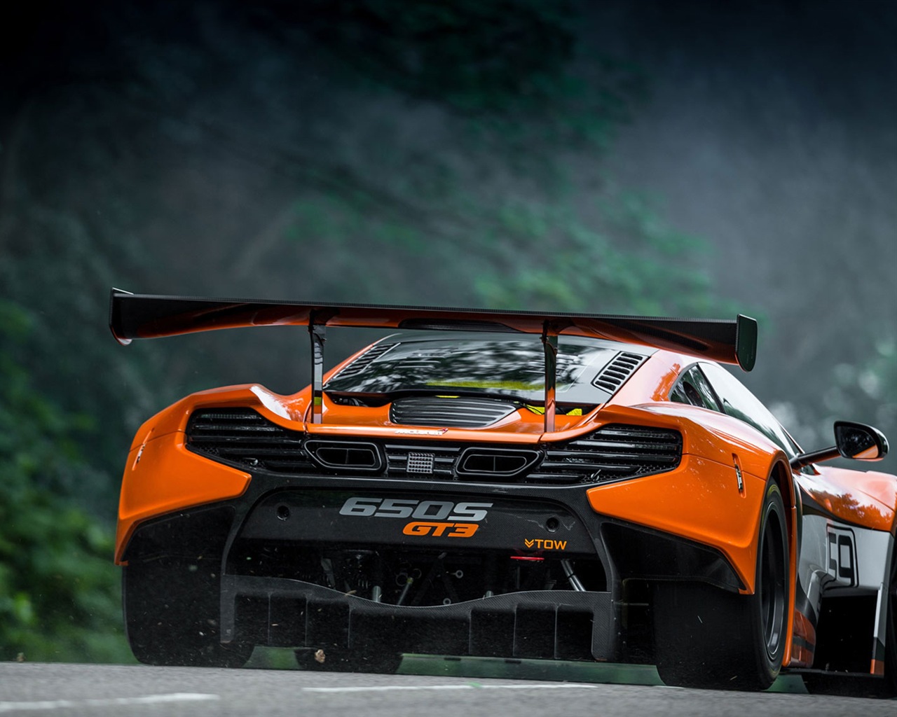 2015迈凯伦650S GT3 超级跑车高清壁纸3 - 1280x1024