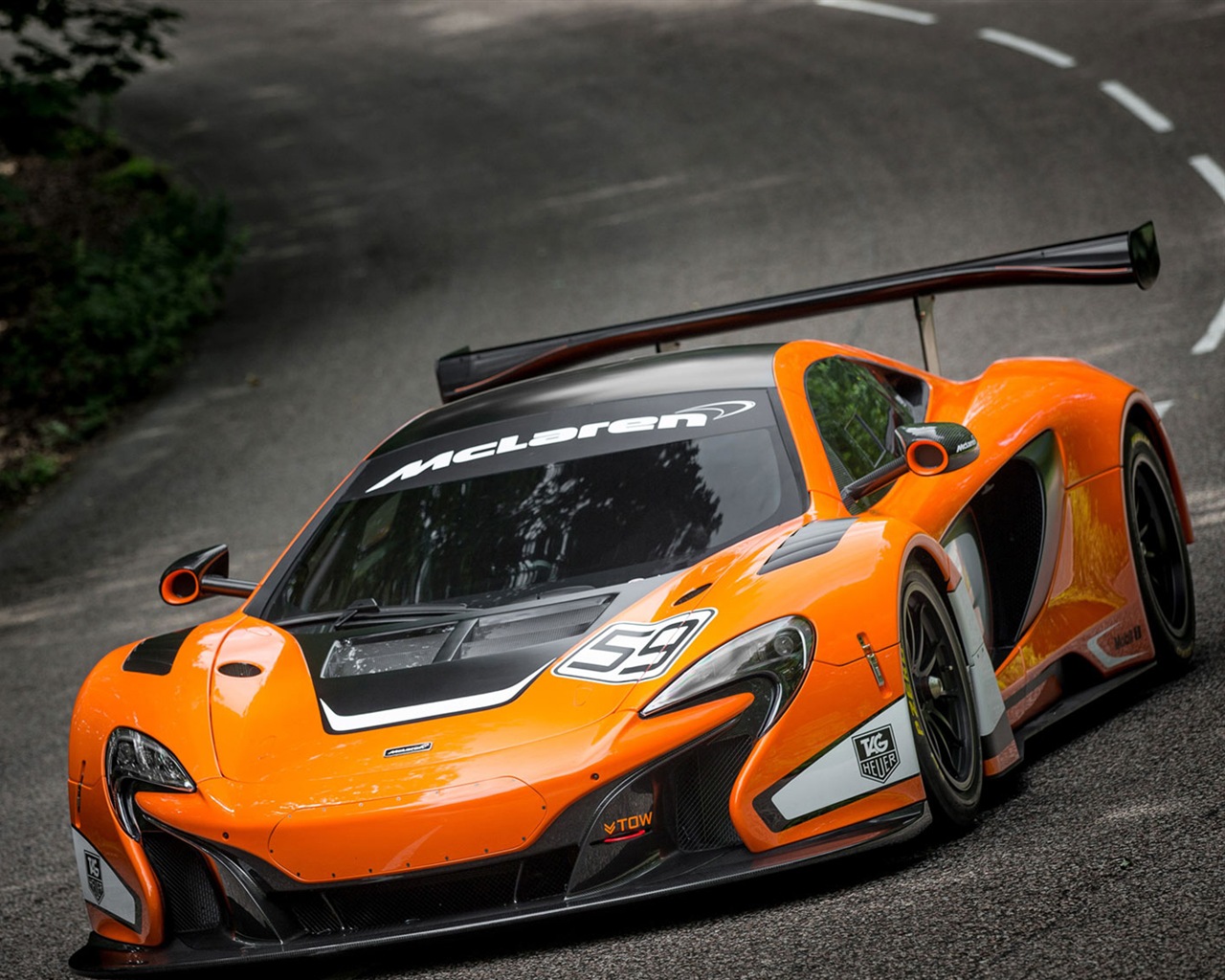 2015 McLaren 650S GT3 superauto HD tapety na plochu #4 - 1280x1024