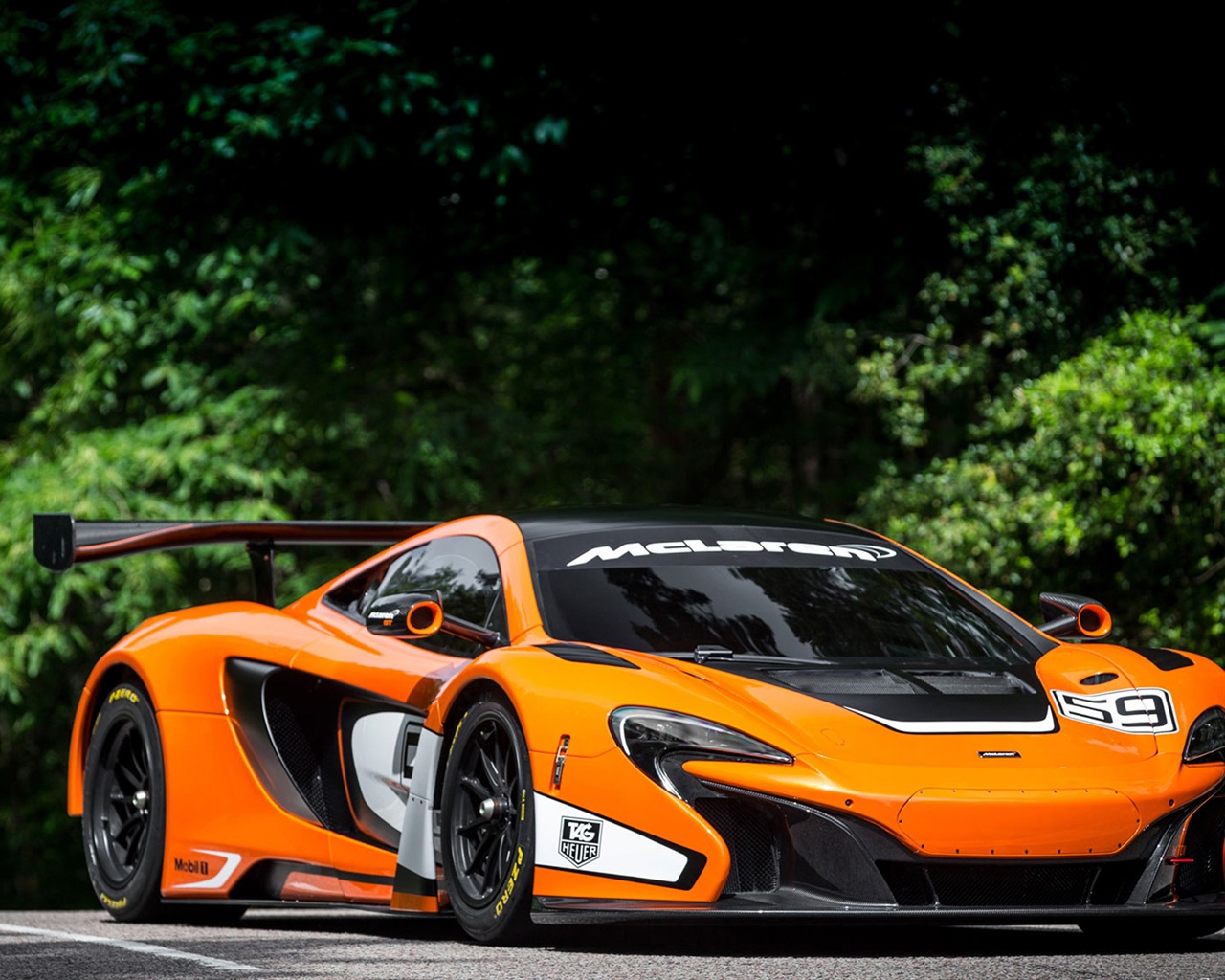 2015 McLaren 650S GT3 wallpapers superdeportivo HD #6 - 1280x1024