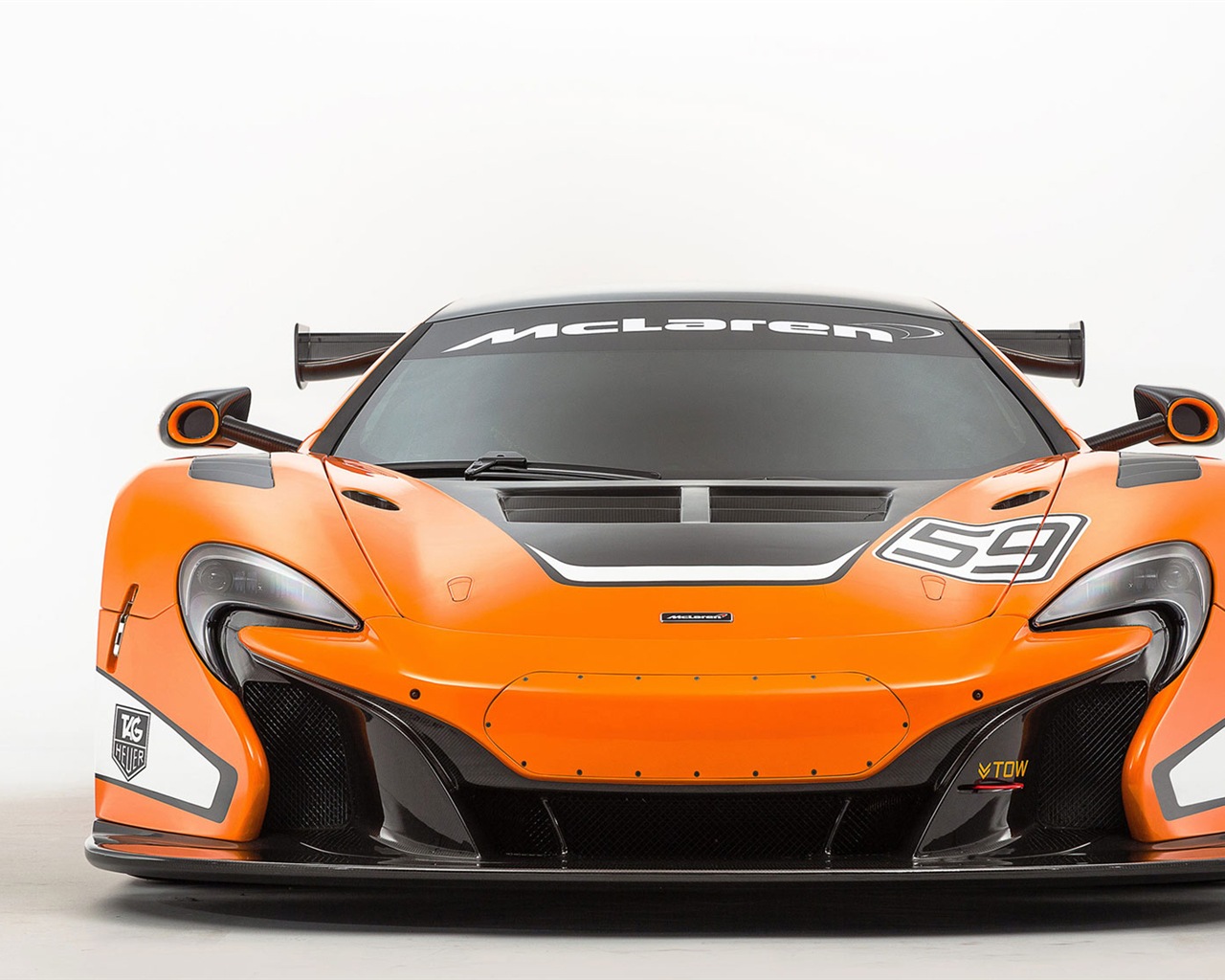 2015マクラーレン650S GT3スーパーカーのHDの壁紙 #9 - 1280x1024