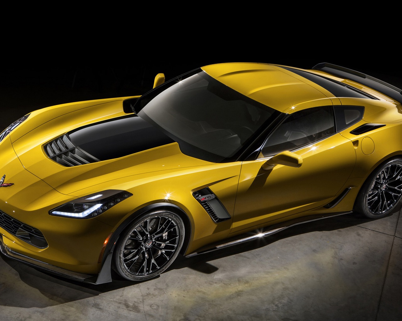 2015 Chevrolet Corvette Z06 superauto HD tapety na plochu #1 - 1280x1024