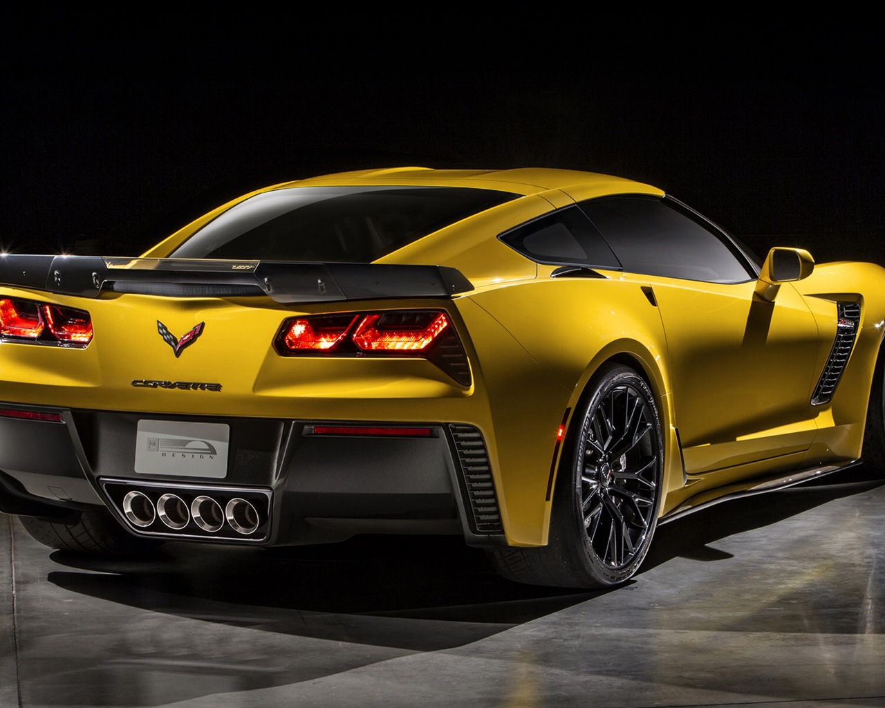 2015年雪佛兰 Corvette Z06跑车高清壁纸5 - 1280x1024