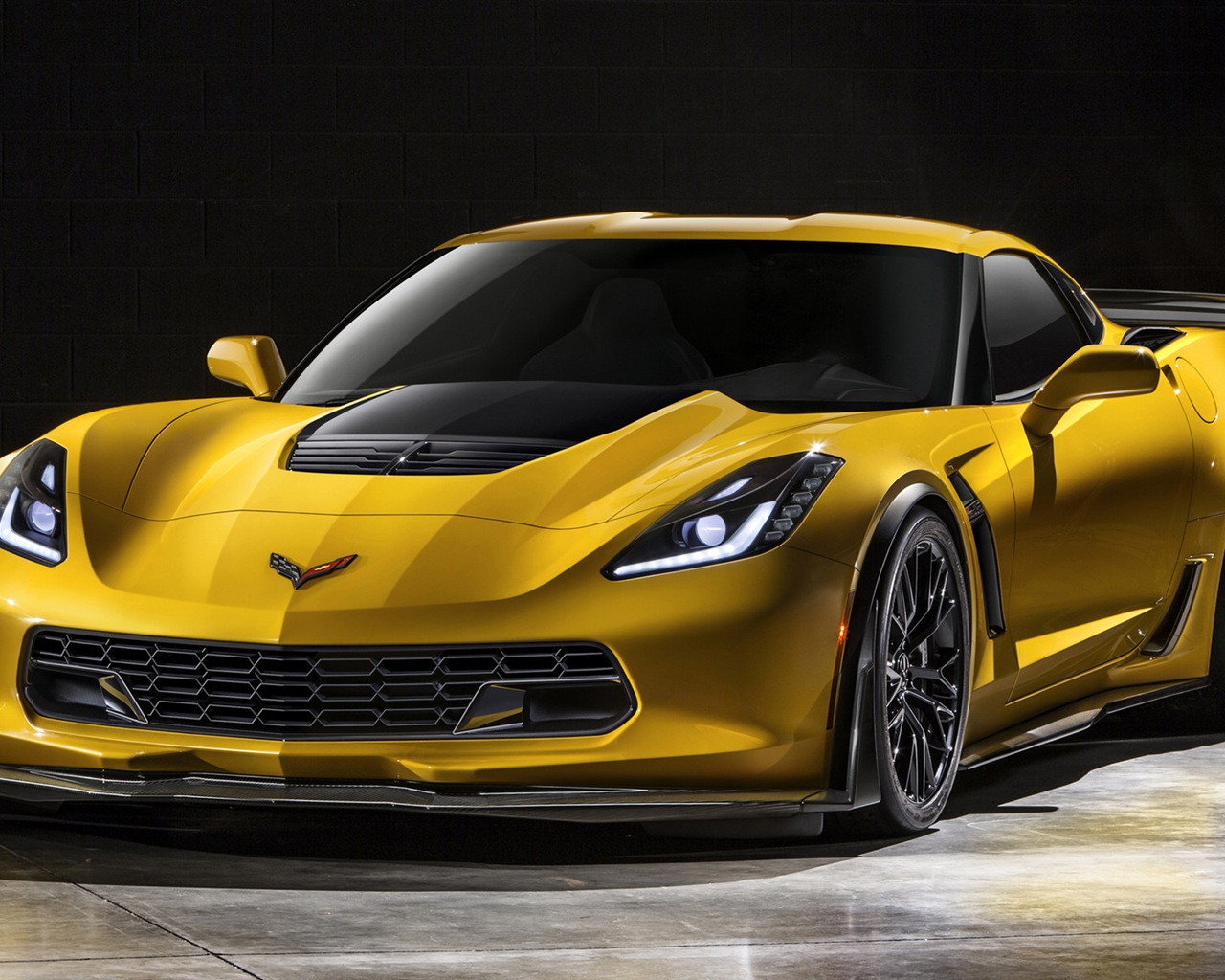 2015年雪佛兰 Corvette Z06跑车高清壁纸7 - 1280x1024