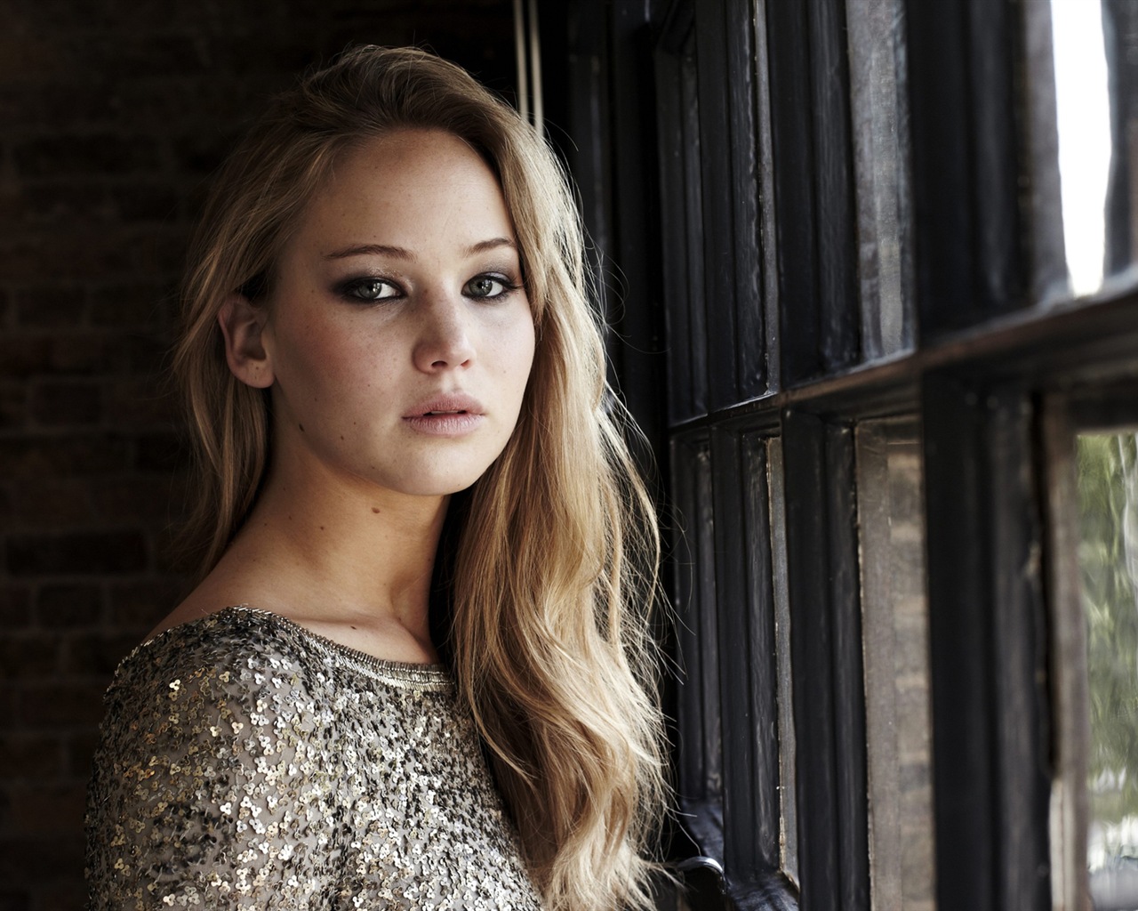 Jennifer Lawrence HD tapety na plochu #20 - 1280x1024