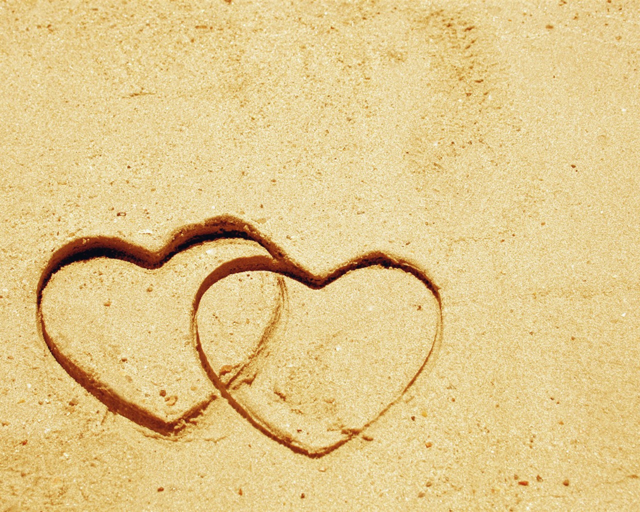 The theme of love, creative heart-shaped HD wallpapers #15 - 1280x1024