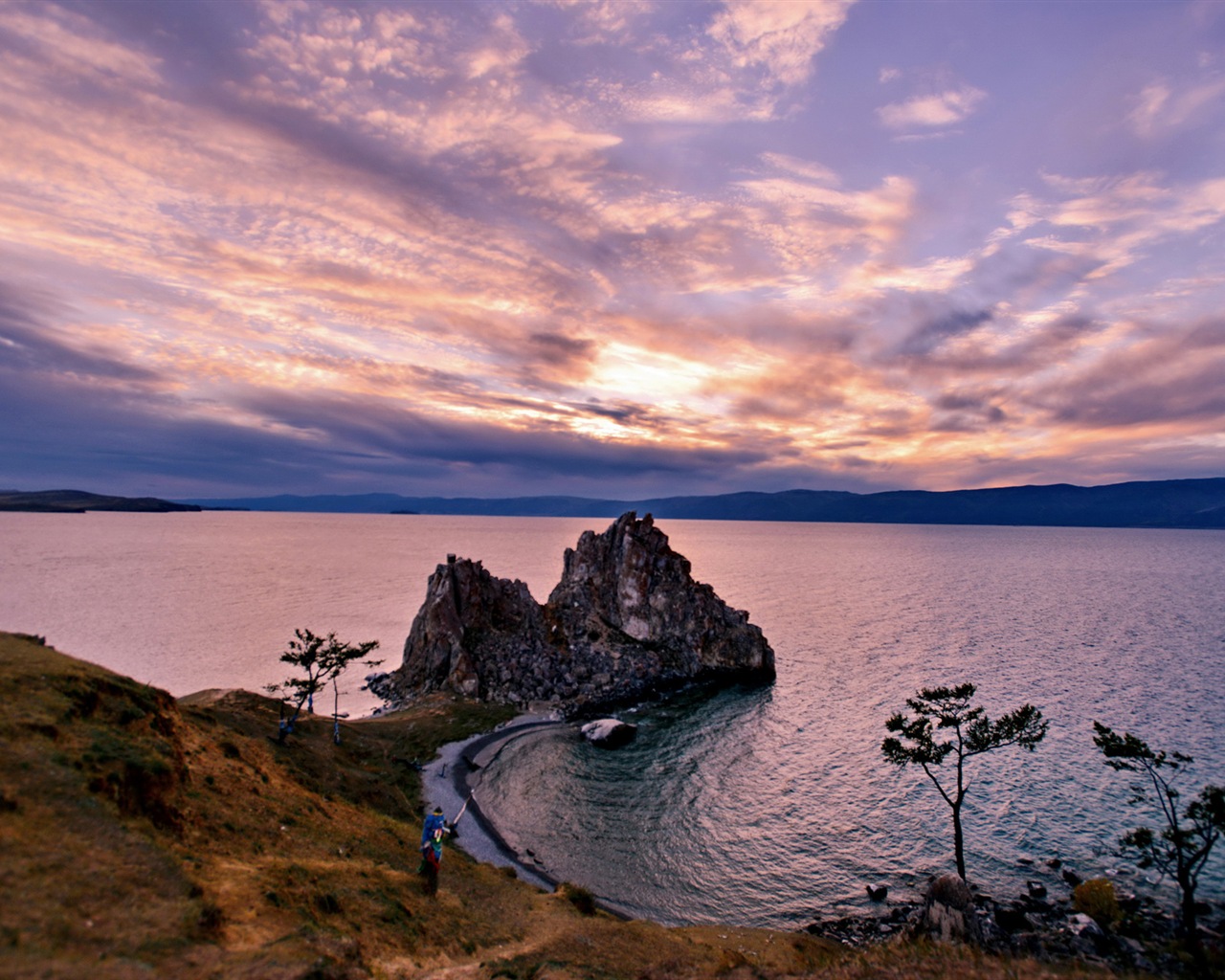 Lago Baikal en Rusia, fondos de pantalla paisaje HD #11 - 1280x1024