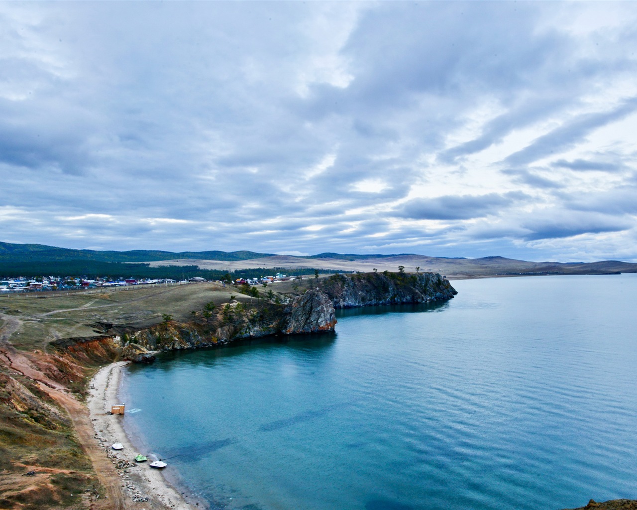 Lago Baikal en Rusia, fondos de pantalla paisaje HD #18 - 1280x1024