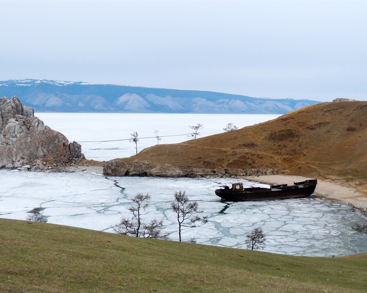 ロシアのバイカル湖、風景のHD壁紙 #19 - 1280x1024