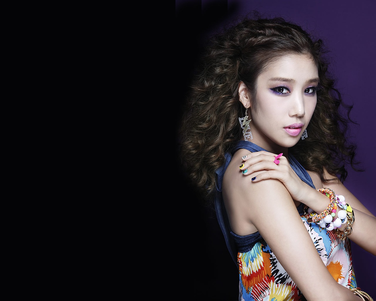JEWELRY Koreanische Schönheit Portfolio Mädchen Tapete #6 - 1280x1024