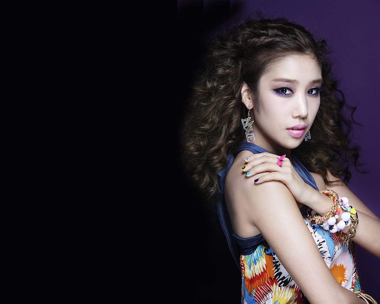 JEWELRY Korean beauty girls portfolio wallpaper #6 - 1280x1024