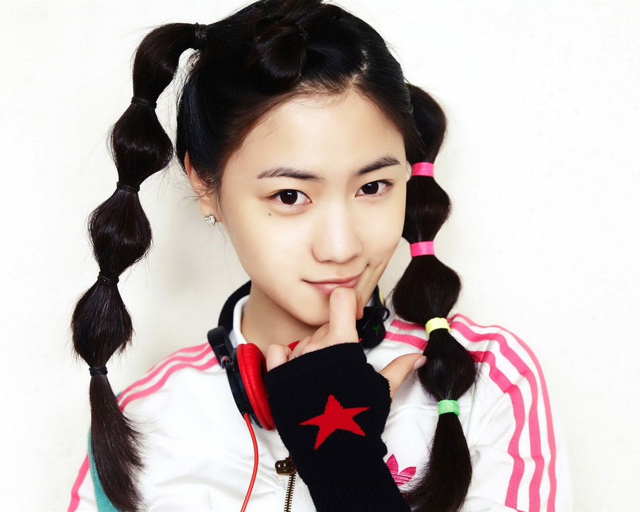 5Dolls Korean girls combination HD wallpapers #9 - 1280x1024