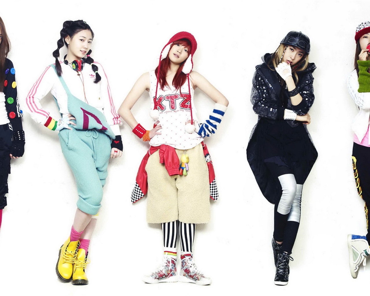 5Dolls Korejky kombinace HD tapety #11 - 1280x1024