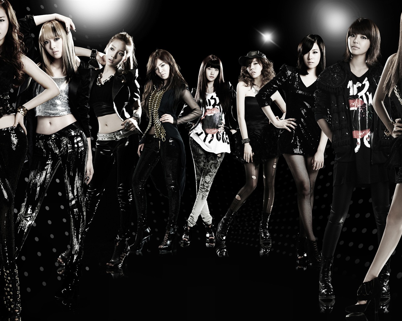 El grupo femenino de Corea wallpapers Nine Muses HD #2 - 1280x1024