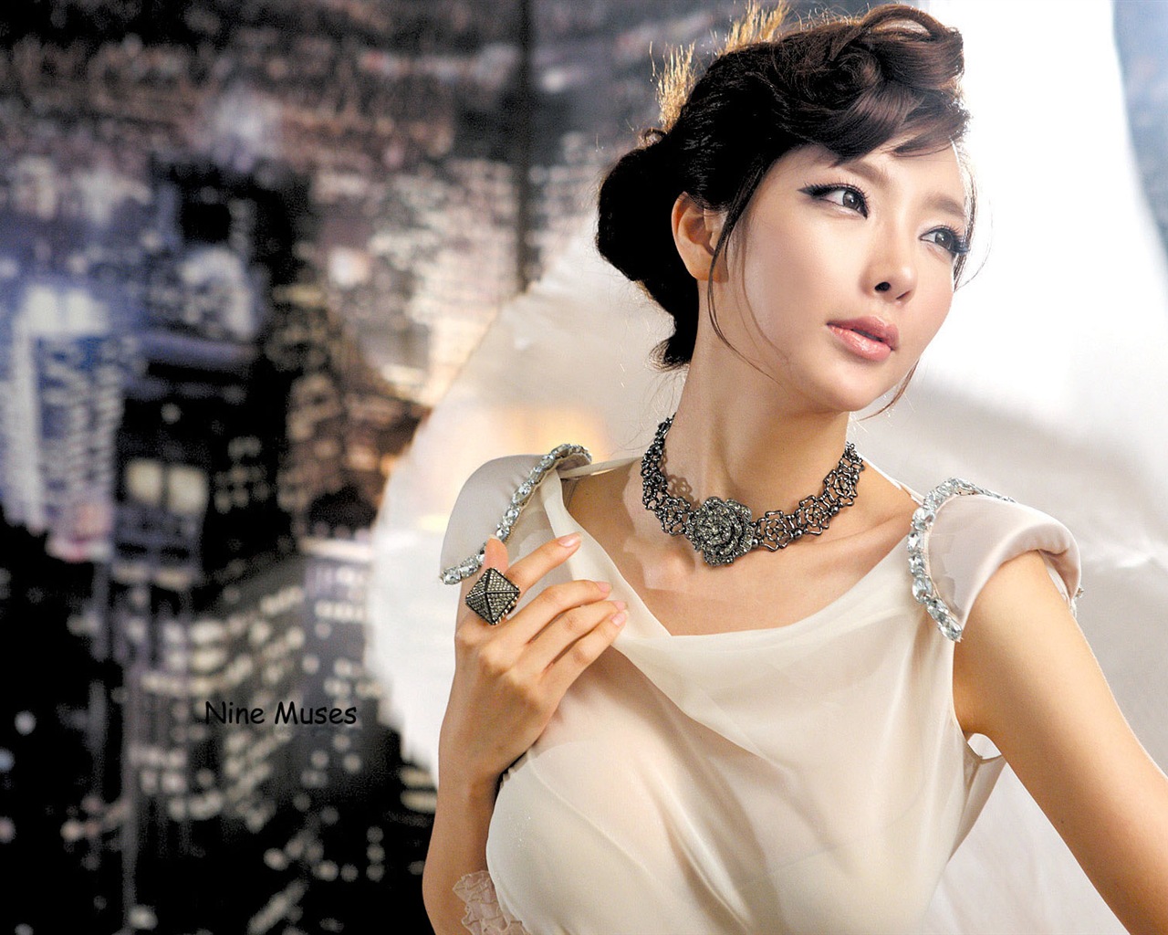 Groupe de fille coréenne Nine Muses HD Wallpapers #12 - 1280x1024