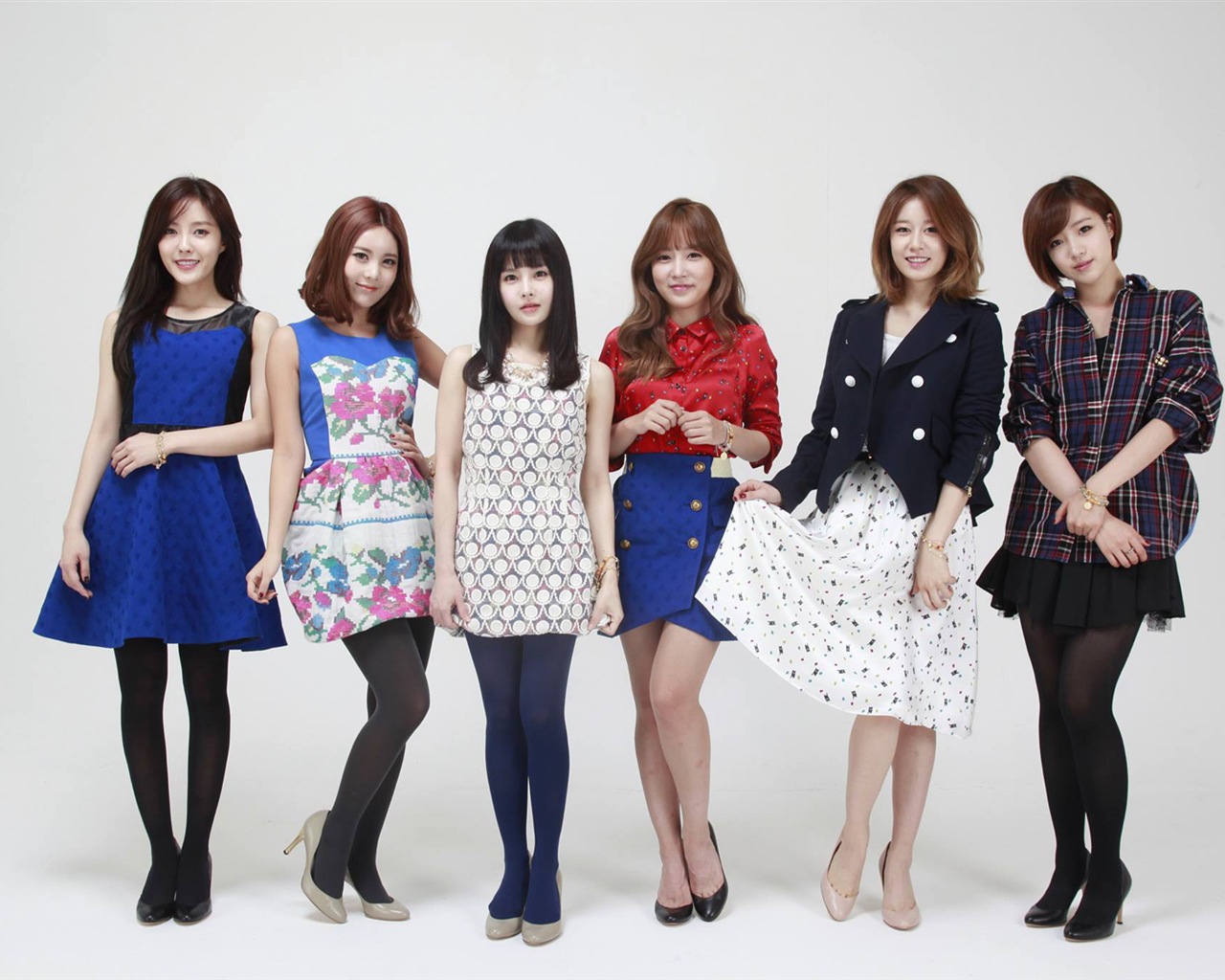 T-ARA hudební skupina, Korejky HD wallpaper #5 - 1280x1024