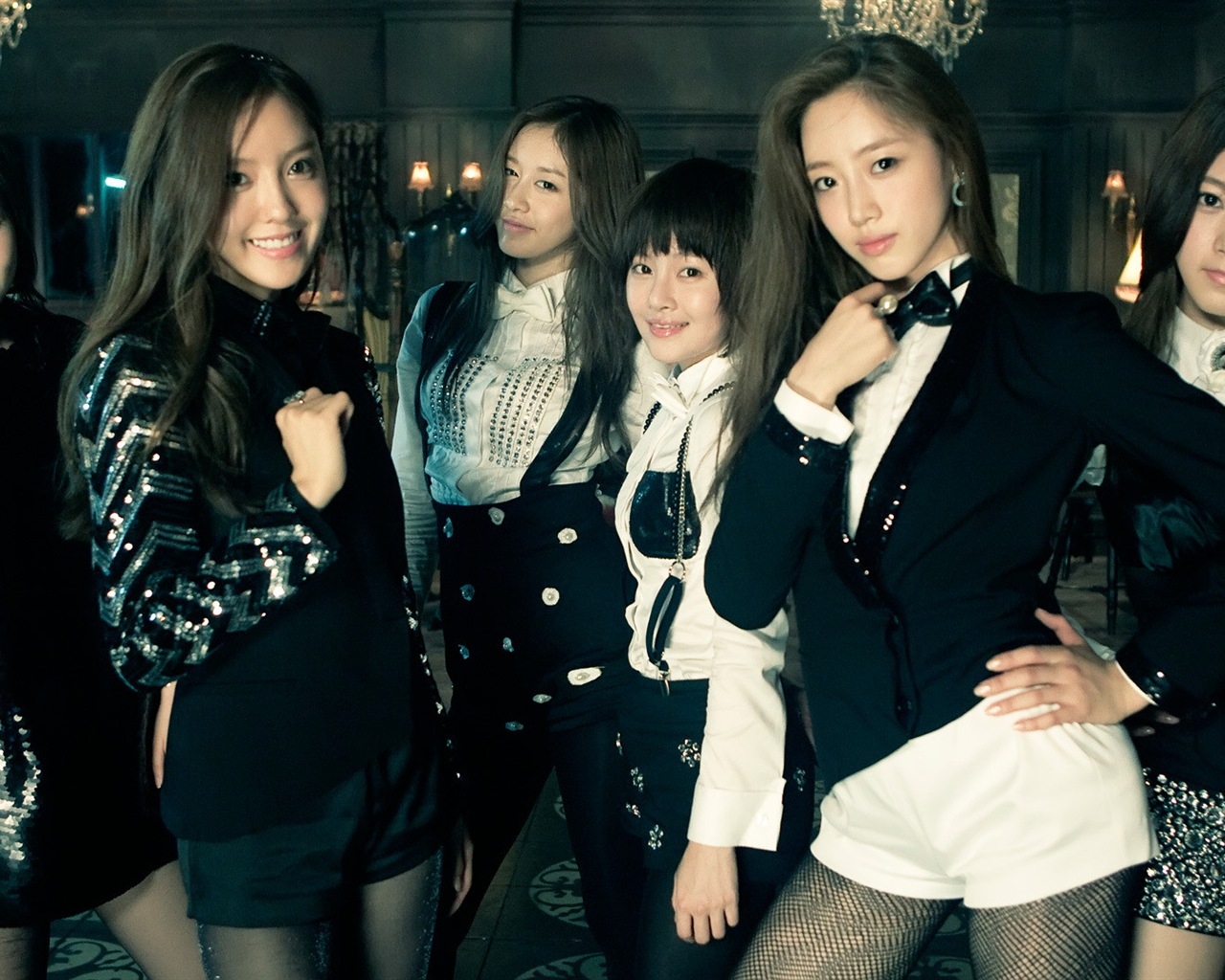 Grupo de música de T-ara, chicas coreana HD wallpaper #22 - 1280x1024